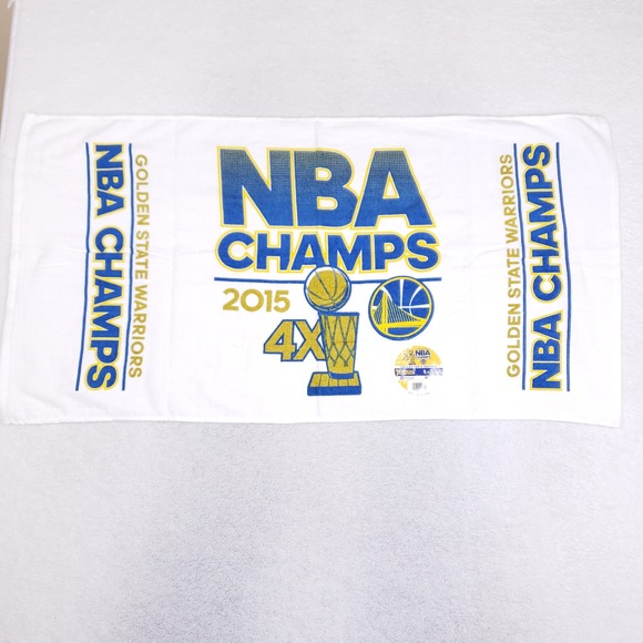 Wincraft Other - WinCraft NBA Golden State Warriors 2015 Champs Towel 4X Collector Locker Room